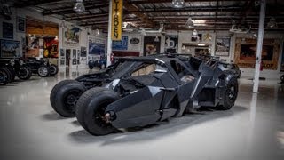 Batmans Tumbler  Jay Lenos Garage [upl. by Nodle]