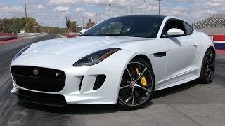 2016 Jaguar FType R AWD Coupe Start Up Road Test and In Depth Review [upl. by Tnahsin]