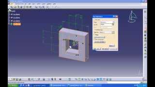 Catia V5 desde ceroTutorial3 [upl. by Enelehcim]