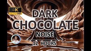 Deep Brown Noise  Dark Chocolate Sound  12 Hours  BLACK SCREEN  Study Sleep amp Tinnitus Relief [upl. by Navoj]