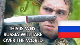 Russia Will Take Over The World This Knife is Why [upl. by Eldnek]