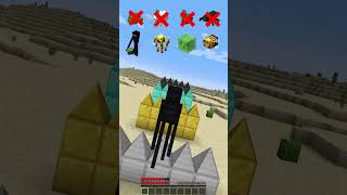 Gap Damage Challenge vs Highest Mobs shorts minecraft meme [upl. by Eiboj]