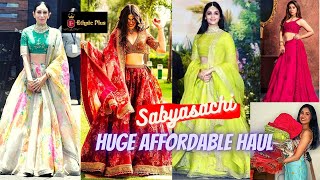 ETHNIC PLUS LEHENGA HAUL REVIEWS  HUGE AFFORDABLE DESIGNER LEHENGA HAUL  ONLINE LEHENGA HAUL [upl. by Nodnar]