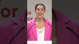 Carolina Marín quotSoñaba con ganar el Premio Princesa de Asturiasquot [upl. by Acceber]