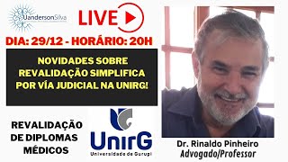 Revalidação Simplificada por Via Judicial na UNIRG [upl. by Brindell]