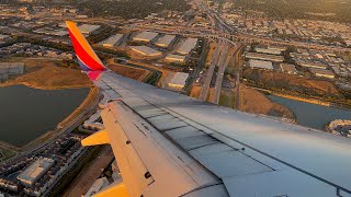 4K – Full Flight – Southwest Airlines – Boeing 7377H4 – HOUDAL – N776WN – WN52 – IFS 809 [upl. by Ilzel]