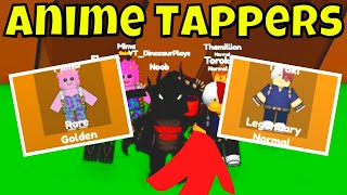 NEW BEST ANIME CLICKER GAME  ROBLOX Anime Tappers [upl. by Notsgnik]