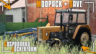 Gospodarstwo Jockerfarm ☆ModPack  Save ☆ Farming Simulator 19 ☆ SimaX㋡ [upl. by Tihor]