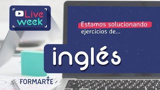 🔴 Solución de ejercicios tipo ICFES INGLÉS LiveWeekICFES [upl. by Ika729]