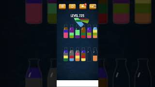 Soda Sort Puzzle  level 725 [upl. by Neelcaj]