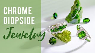 Chrome Diopside Jewelry [upl. by Westerfield]