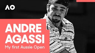 Agassi makes stunning AO debut  AO Flashbacks [upl. by Carley]