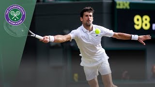 Novak Djokovic vs Hubert Hurkacz Wimbledon 2019 Third Round Highlights [upl. by Seagraves]