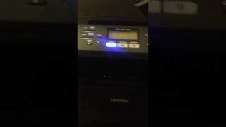 How to reset low toner message Brother MFC8510DN [upl. by Klump611]