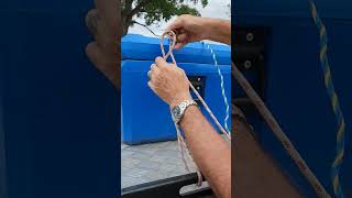 Improve integrity of your Truckers Hitch when using plastic rope Best Practice [upl. by Airamalegna]