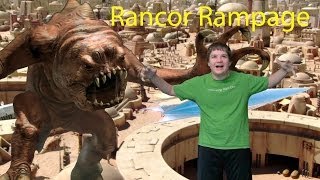 Kinect Star Wars Rancor Rampage Mos Espa Coloi Rancor [upl. by Wiskind]