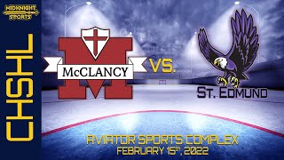 MSGR McClancy vs St Edmund  2152022 [upl. by Atinomar461]