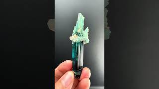 Indicolite Tourmaline from Afghanistan  Fine Art Minerals  Indicolite Tourmaline [upl. by Ahsinert]