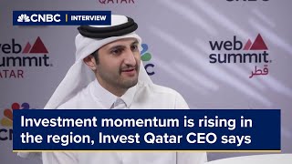 Investment momentum is rising in the region Invest Qatar CEO says [upl. by Angadresma821]