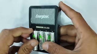 Energizer 12V NiMH Battery charger AA AAA [upl. by Ekusuy329]