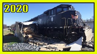 Train crash Compilation 2020 [upl. by Heigho347]