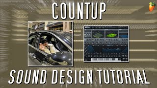 Summrs Yeat  quotCountupquot Sound Design Breakdown SERUM TUTORIAL [upl. by Pincas593]