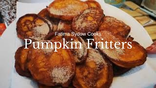 PUMPKIN FRITTERS [upl. by Selestina249]