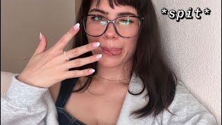 ASMR spit painting 🎨  2k special [upl. by Haila]