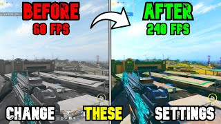 BEST PC Settings for Warzone 3 SEASON 5 Optimize FPS amp Visibility [upl. by Mendel]