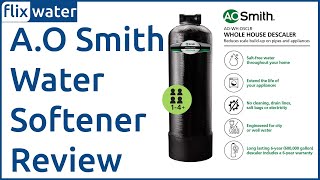 AO Smith Water Softener Reviews [upl. by Nylaras]