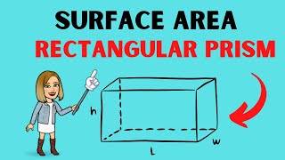 How to find the Surface Area of a Rectangular Prism [upl. by Derrick]