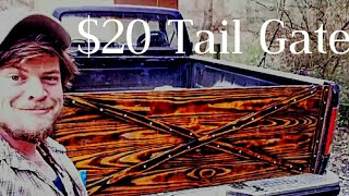 DIY Truck Tail Gate  Wooden [upl. by Ybba271]