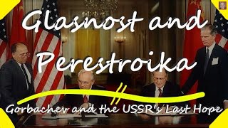 What were Glasnost and Perestroika  Gorbachev and the USSRs Last Hope at Survival [upl. by Alyos402]