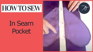 Creating In Seam Pockets [upl. by Rehpotsrik]