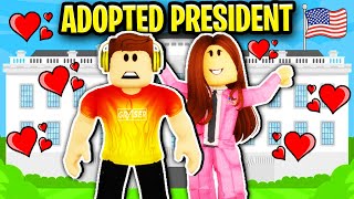 Adopted By The President Of Roblox Brookhaven 😲😊 [upl. by Ishmael308]