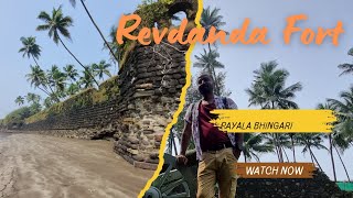 Revdanda Fort सातखानी बुरुज Revdanda Beach Kokan [upl. by Joanna785]