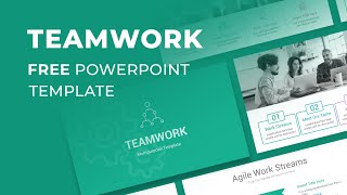 Teamwork Free PowerPoint PPT Template [upl. by Emsmus]