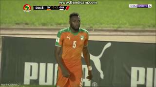 Cote DIvoire vs Gabon 2018 WCQ Full 2nd half 952017 [upl. by Lenz98]