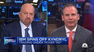 Kyndryl CEO IBM spin off allows our market to double [upl. by Ynehpets]