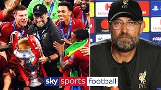 quotWe were crying on the pitchquot  Jurgen Klopp on Liverpools Champions League victory [upl. by Navonoj]