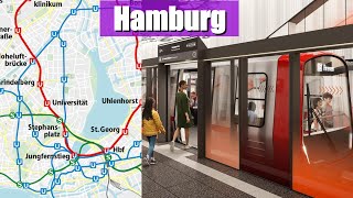 Doku Massiver Ausbau in Hamburg NEUE Linien für UBahn und SBahn 2023 [upl. by Fortuna]