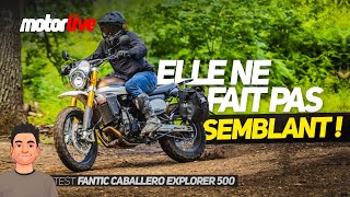 FANTIC CABALLERO EXPLORER 500  MOTORLIVE [upl. by Ffilc]