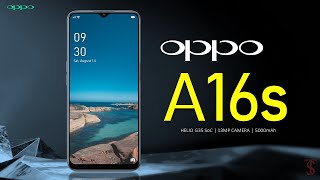 Oppo A16s Price Official Look Design Camera Specifications Features [upl. by Trudey]