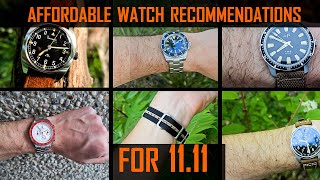 My Affordable Watch Recommendations for 1111 or even Black Friday gedmislaguna 1111 blackfriday [upl. by Adidnac890]