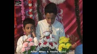 Ashar Abbas amp Yousha Rizvi [upl. by Diskson14]