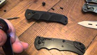 How To  Make A Manual Knife An Automatic Knife quotStilettoquotquotSwitchbladequot amp quotSwitch Knifequot [upl. by Outhe]