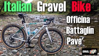 Stunning Italian Gravel Bike That Does Everything Officina Battaglin Pave Review [upl. by Osmen]