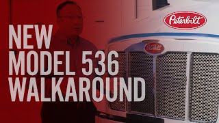 Peterbilt New Model 536 Walkaround [upl. by Noitsirhc8]