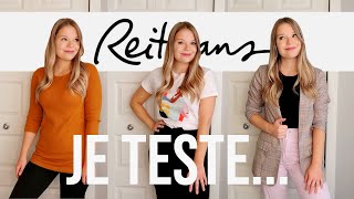 JE TESTE REITMANS défi outfits pour lautomne 🛍🍂 [upl. by Kovacs]