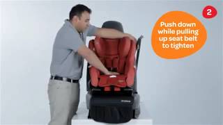 Maxi Cosi Convertible Car Seat Installation Baby Mode Australia [upl. by Donahue]